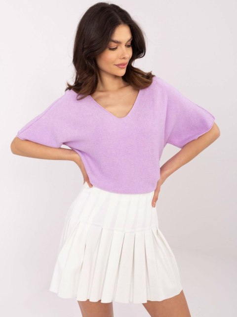 Sweter MO-SW-0702.36 jasny fioletowy