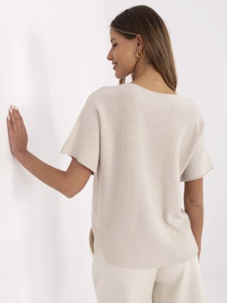 Sweter MO-SW-0703.63 beżowy