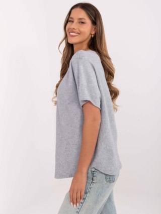 Sweter MO-SW-0703.63 szary