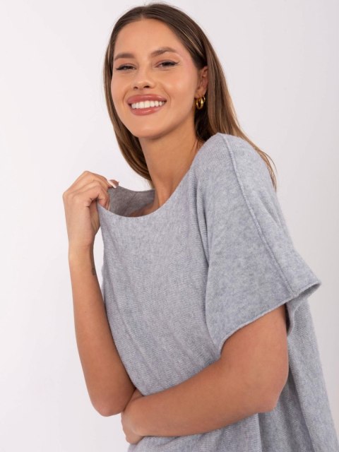 Sweter MO-SW-0703.63 szary