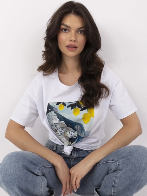 T-shirt MI-TS-M3221-1.20P biały