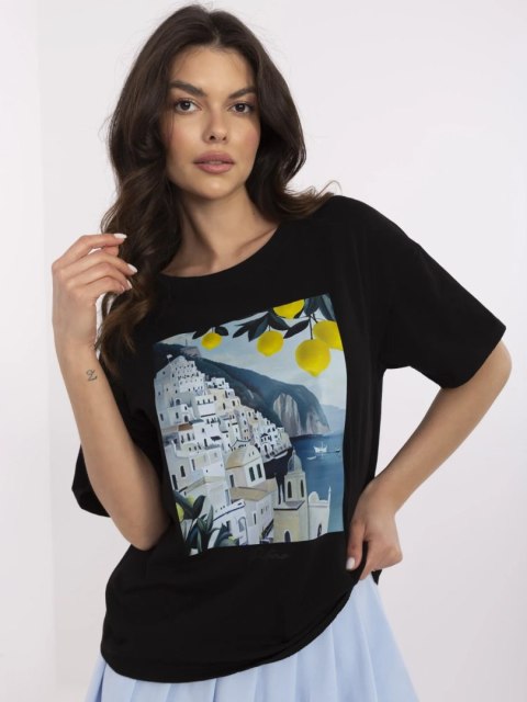 T-shirt MI-TS-M3221-1.20P czarny
