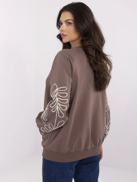 Bluza RV-BL-9972.10X ciemny brązowy Bluza RV-BL-9972.10X ciemny brązowy