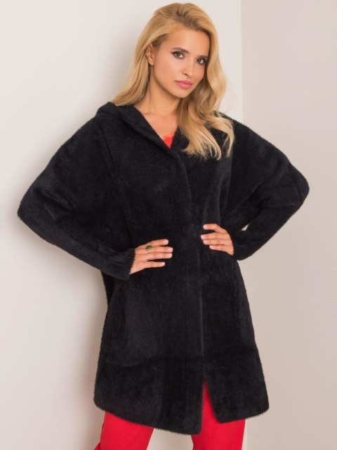 Płaszcz MBM-PL-1518.95P czarny Płaszcz MBM-PL-1518.95P czarny