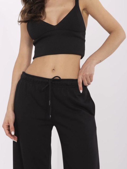 Spodnie dresowe RV-DR-A590.08 czarny S/M Spodnie dresowe RV-DR-A590.08 czarny S/M