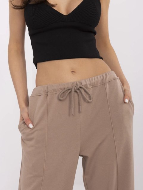 Spodnie dresowe RV-DR-A591.18 ciemny bezowy S/M Spodnie dresowe RV-DR-A591.18 ciemny bezowy S/M