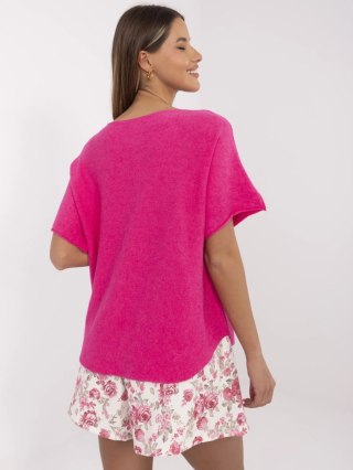 Sweter MO-SW-0702.36 fluo różowy
