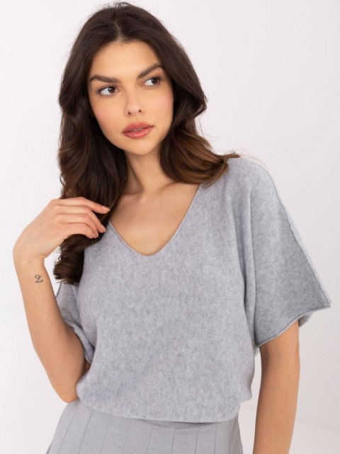 Sweter MO-SW-0702.36 szary