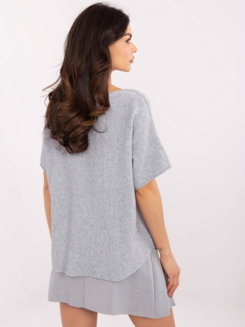 Sweter MO-SW-0702.36 szary