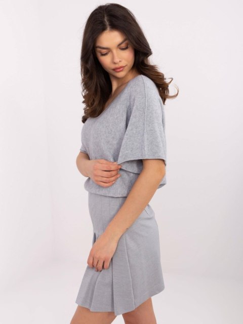 Sweter MO-SW-0702.36 szary