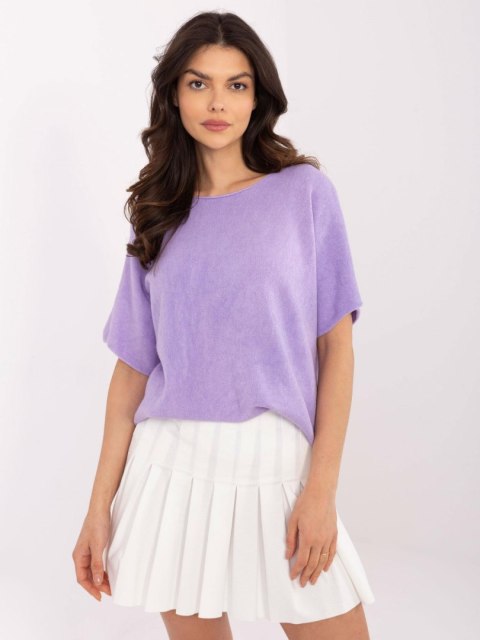 Sweter MO-SW-0703.63 jasny fioletowy