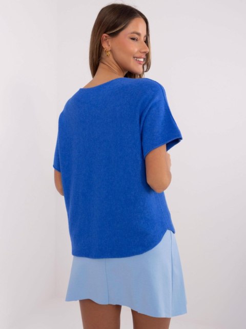 Sweter MO-SW-0703.63 kobaltowy