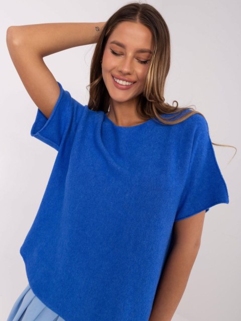 Sweter MO-SW-0703.63 kobaltowy
