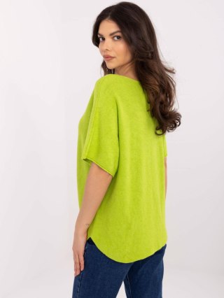 Sweter MO-SW-0703.63 limonkowy