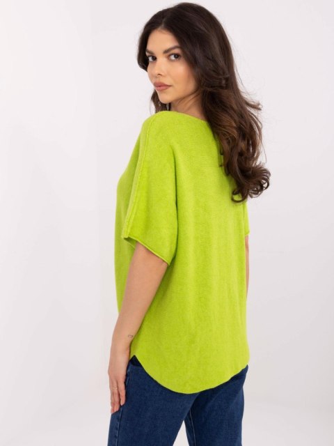 Sweter MO-SW-0703.63 limonkowy