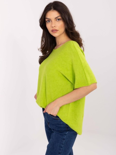 Sweter MO-SW-0703.63 limonkowy