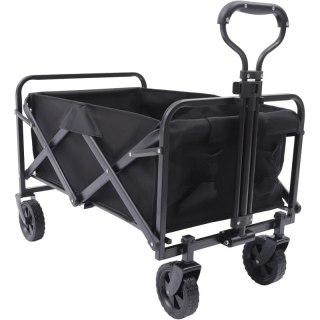 Wózek transportowy składany, metalowy, przyczepka ogrodowa 72x47x68-87cm AR07CZ