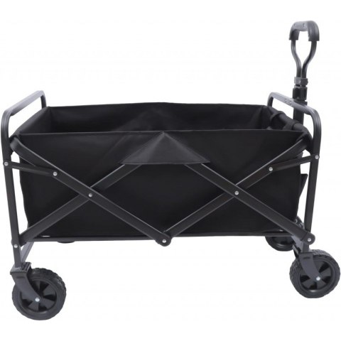 Wózek transportowy składany, metalowy, przyczepka ogrodowa 72x47x68-87cm AR07CZ