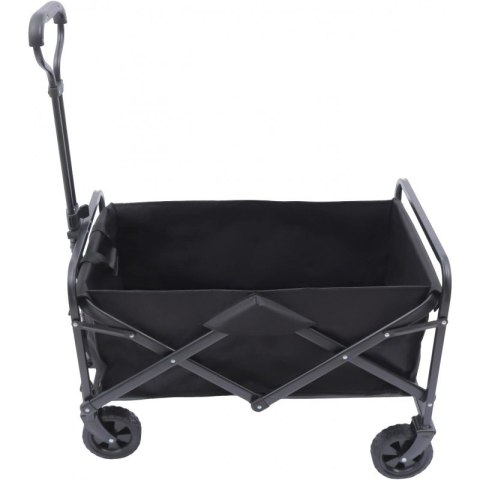 Wózek transportowy składany, metalowy, przyczepka ogrodowa 72x47x68-87cm AR07CZ