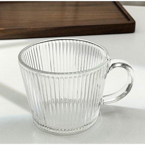 Szklanka ryflowana do zimnych napojów 400 ml