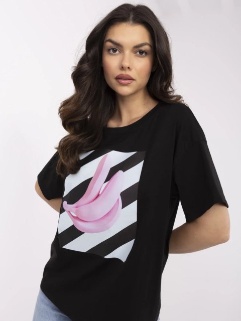 T-shirt MI-TS-M3221.40P czarny