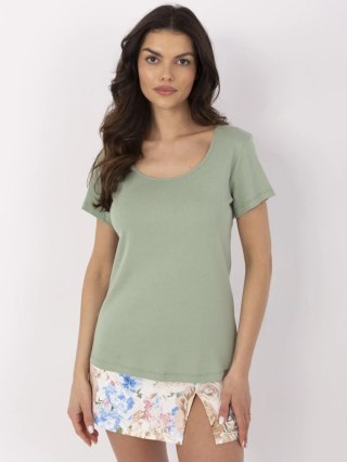 T-shirt RV-TS-A557.66P pistacjowy S/M
