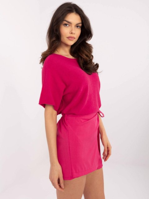 Sweter MO-SW-0703.63 fuksjowy