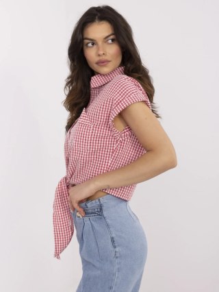Bluzka NM-BZ-KA-01147.62P biało-czerwony M/L