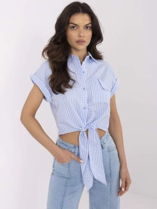 Bluzka NM-BZ-KA-01147.62P biało-niebieski M/L