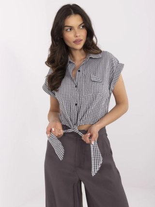 Bluzka NM-BZ-KA-01147.62P czarno-biały M/L