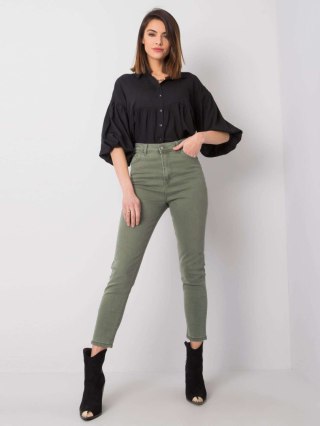 Spodnie jeans 319-SP-6056.43 khaki 26