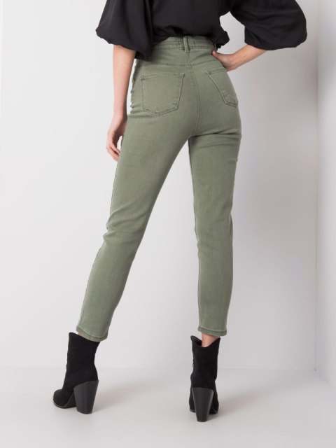 Spodnie jeans 319-SP-6056.43 khaki 26 Spodnie jeans 319-SP-6056.43 khaki 26
