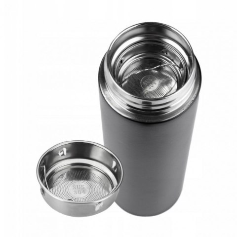 KUBEK TERMICZNY, BIDON TERMOS 500ML BUTELKA Z CZUJNIKIEM TEMPERATURY BD41 KUBEK TERMICZNY, BIDON TERMOS 500ML BUTELKA Z CZUJNIKIEM TEMPERATURY BD41