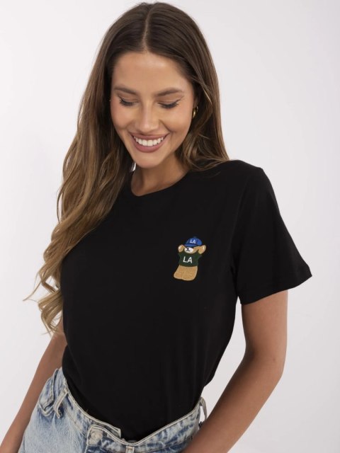 T-shirt CLM-TS-1663.96 czarny M T-shirt CLM-TS-1663.96 czarny M