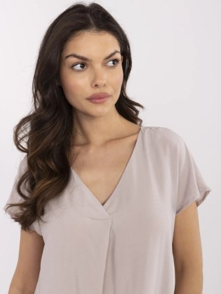 Bluzka D73761M11171B beżowy XL