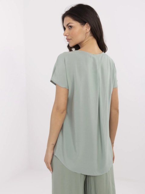 Bluzka D73761M11171B pistacjowy M Bluzka D73761M11171B pistacjowy M