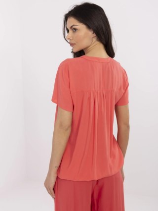 Bluzka D73761M11173A koralowy S