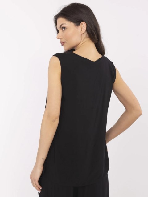 Bluzka D73761M11218A czarny M Bluzka D73761M11218A czarny M
