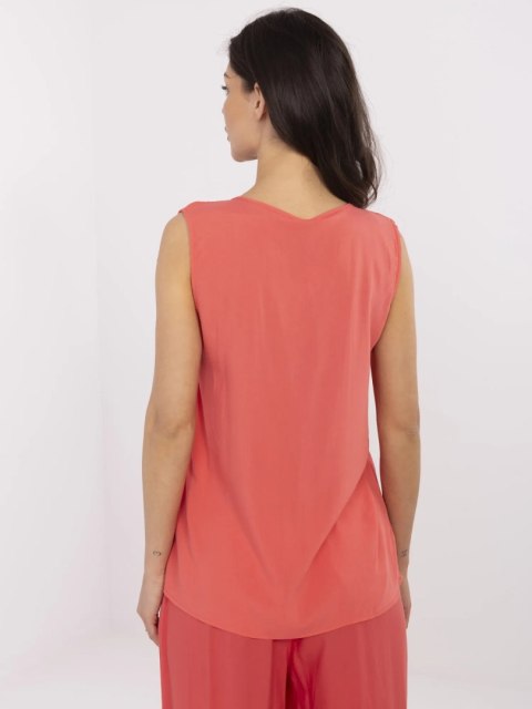 Bluzka D73761M11218A koralowy S Bluzka D73761M11218A koralowy S