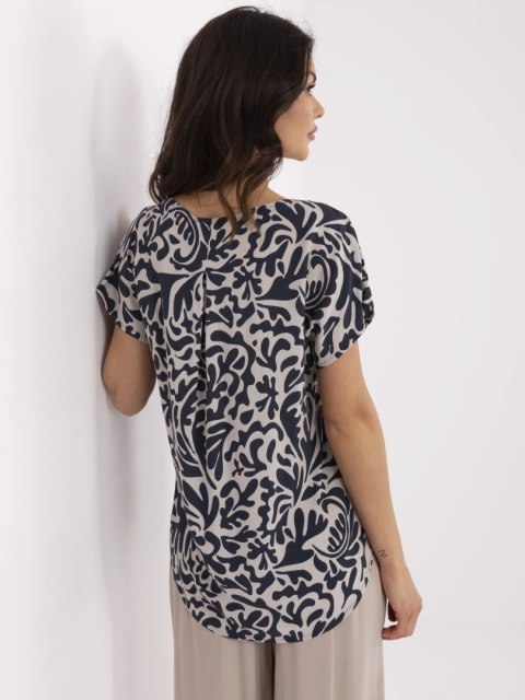 Bluzka D73771M11171B granatowy L