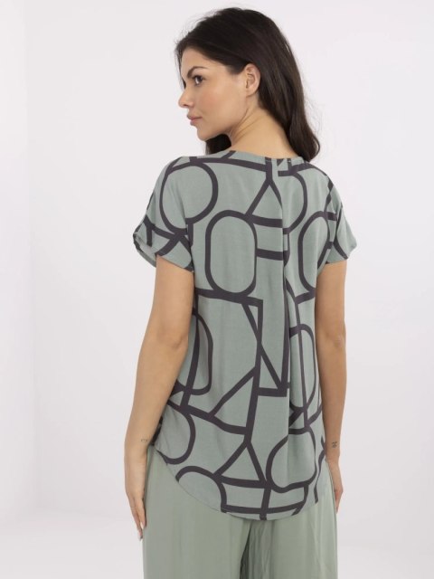 Bluzka D73771M11171D khaki XXL Bluzka D73771M11171D khaki XXL