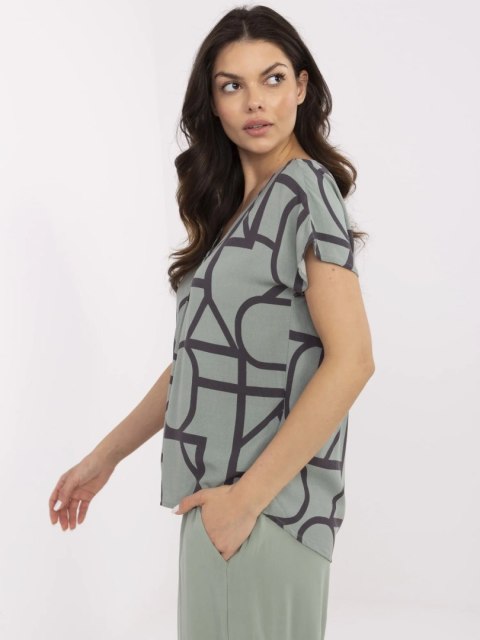 Bluzka D73771M11171D khaki XXL Bluzka D73771M11171D khaki XXL
