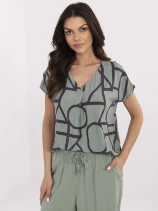 Bluzka D73771M11171D khaki M