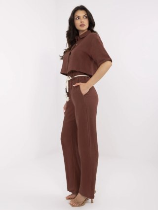 Komplet NM-KMPL-JK62597.19P brązowy M/L