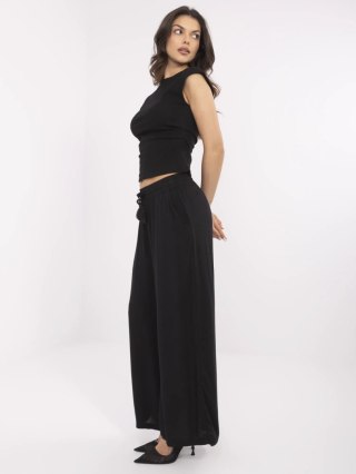 Spodnie D73761M62237B czarny XL