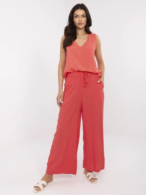 Spodnie D73761M62237B koralowy XL Spodnie D73761M62237B koralowy XL