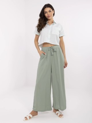 Spodnie D73761M62237B pistacjowy XL
