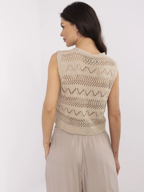 Sweter D93076J90849A beżowy M/L Sweter D93076J90849A beżowy M/L