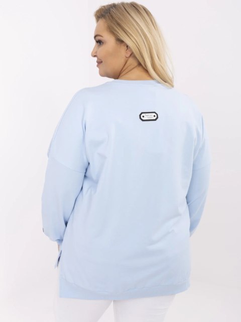 Bluza RV-BZ-A599.82 jasny niebieski Bluza RV-BZ-A599.82 jasny niebieski