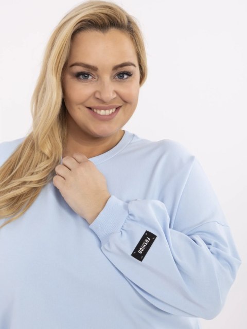 Bluza RV-BZ-A599.82 jasny niebieski Bluza RV-BZ-A599.82 jasny niebieski